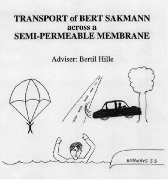 Bert Sakmann, transported