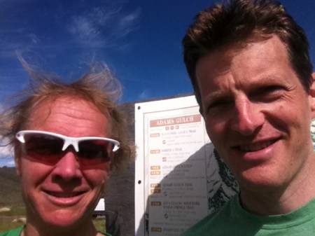 Adams Gulch trail run