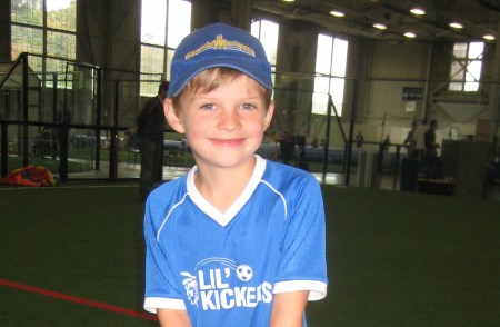 Phil at Lil Kickers