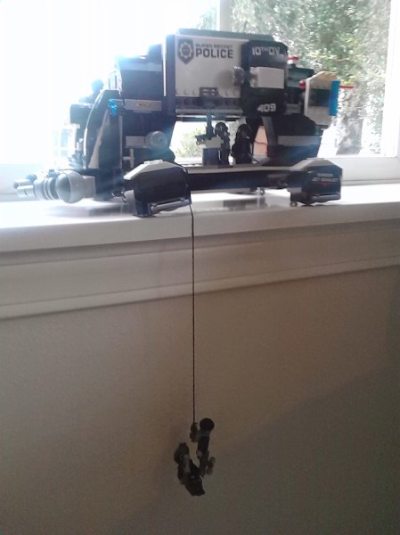 Super secret police dropship