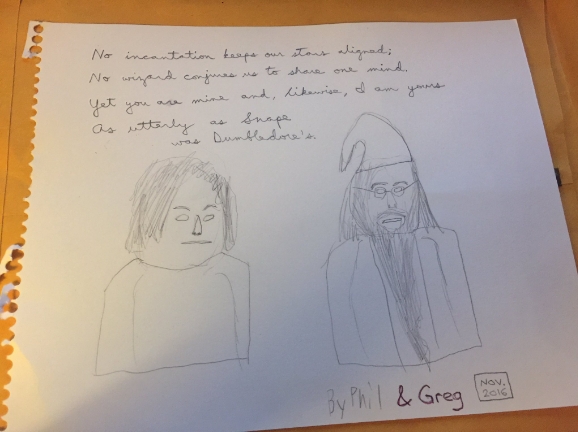 Snape and dumbledore