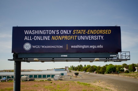 WGU billboard